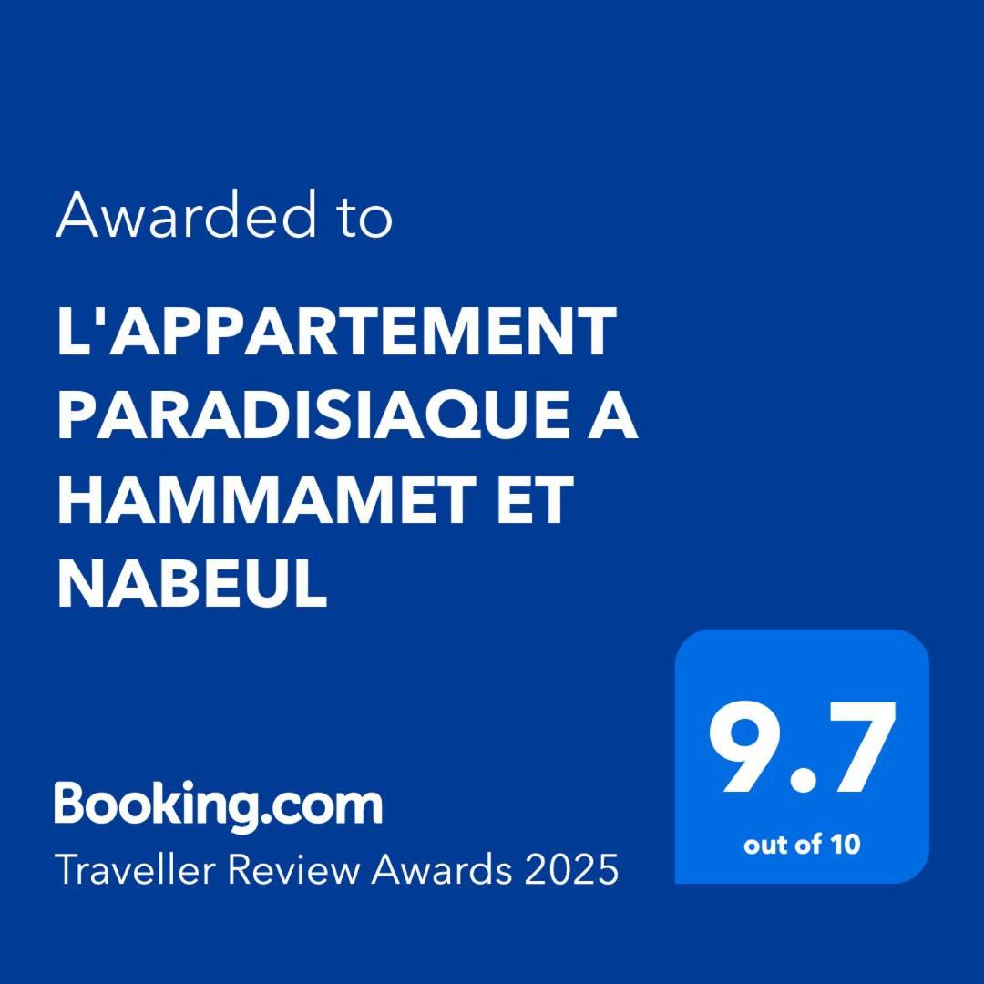 Appartement Paradisiaque Entre Hammamet Et Nabeul Kültér fotó